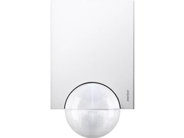Merten ARGUS 220, Tak/Vegg, Utendørs, Hvit, IP55, 1000 lx, 220°