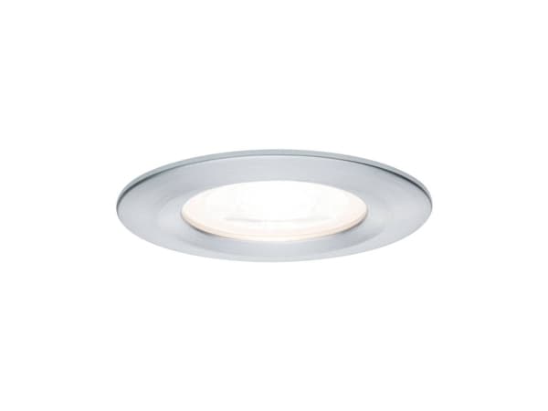 Paulmann 934.43, Indbygget lysplade, GU10, 1 pære(r ), LED, 2700 K, Aluminium