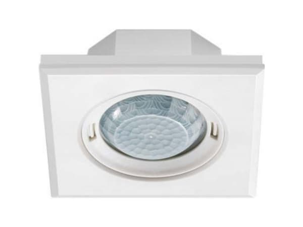 ESYLUX MD-FLAT 360i/8 SQUARE WHITE, Ledningsført, 50 m, Loft, Hvid, IP20, 2,5 m