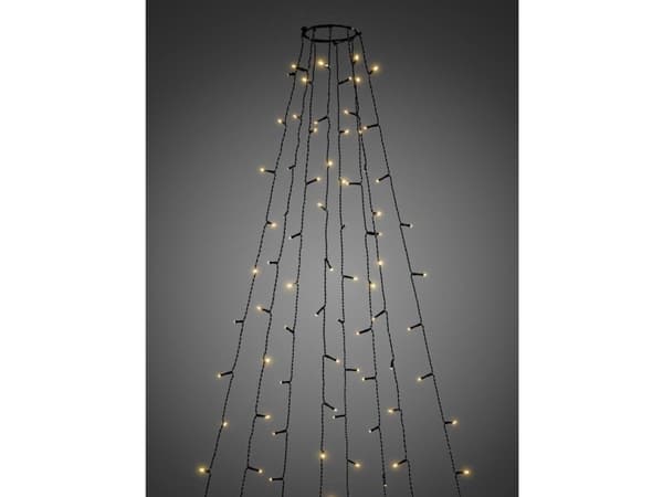 Konstsmide 6521-870, Garland, Muovi, Musta, 0,4 m