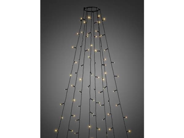 Konstsmide 6521-870, Garland, Muovi, Musta, 0,4 m