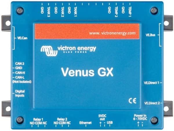 Victron Energy Venus GX - Styrmodul - trådlös, kabelansluten - Wi-Fi - Gigabit Ethernet