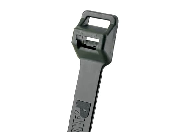 Buntebånd svart 511 x 12,7 mm 100 stk - (100 stk.)