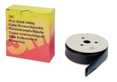 3MTM HSR varmekrymp slange 1,2/0,6 mm, sort, Dispenseræske 12 m - (12 meter)
