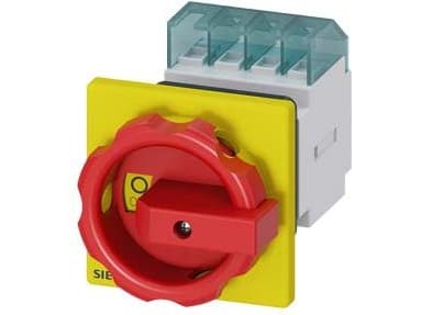 Siemens 3LD2054-0TK53, 3P, Röd, Gul, 690 V, CSA, UL, VDE, EAC, CE, LRS, 50 - 60 hz, 16 A