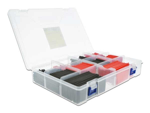 DeLOCK 20673, Musta, Punainen, Polyeteeni, 4:1, 70 - 125 °C, Laatikko