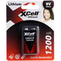 Miniatyrbild 2 av 2: XCell CR9V/P Batteri 9 V Litium 1200 mAh 9 V 1 st