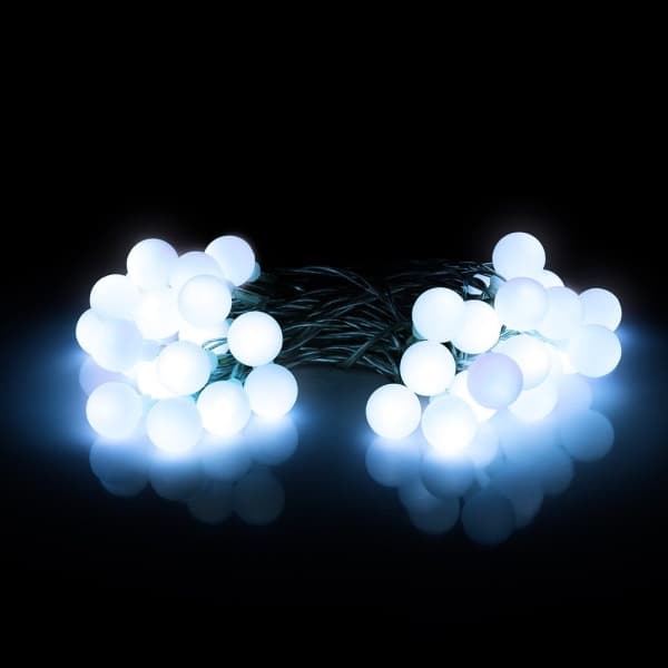 Retlux RETLUX joulukuusen valot - RXL 282 joulukuusen valot 40LED, kirsikkapallo maxi, pituus 4m + johto 5m, 230V, 50Hz, kylmän valkoinen