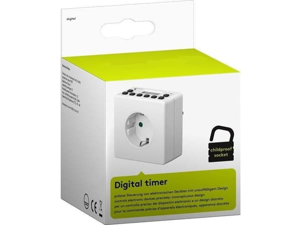 MicroConnect - Timer - hvit