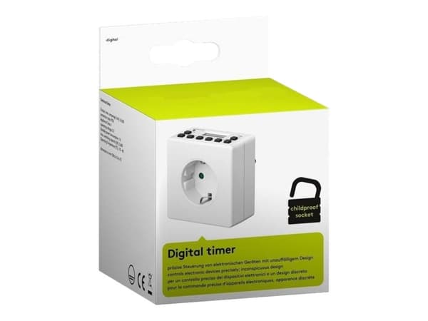 MicroConnect - Timer - hvit