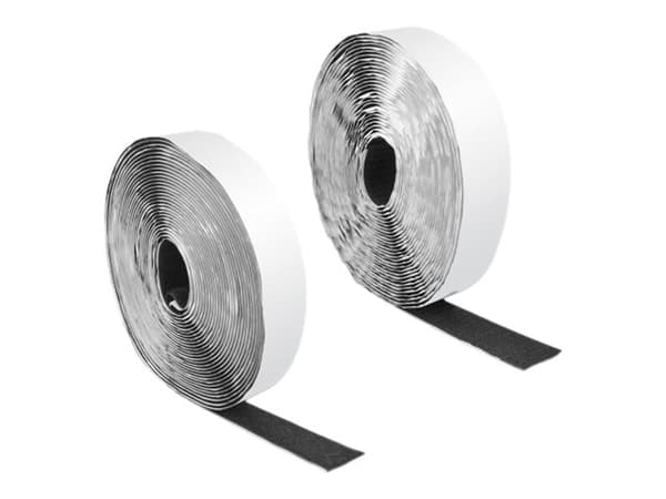 DeLOCK 19081, Muovi, Musta, 25 mm, 10 m, 1 kpl, Muovipussi