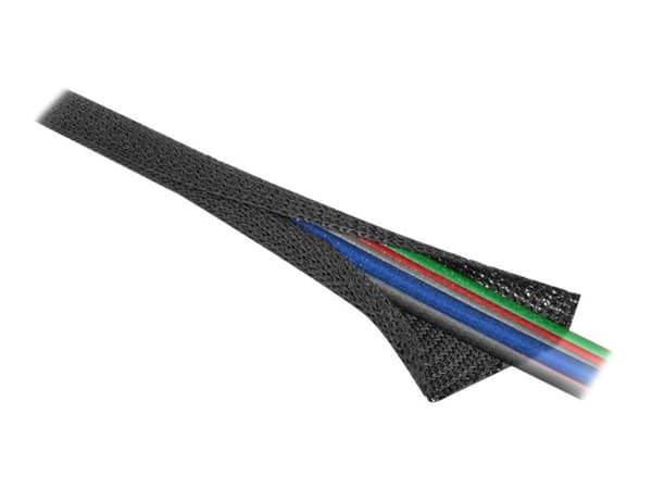Delock - Kabelskydd - 2 m - svart