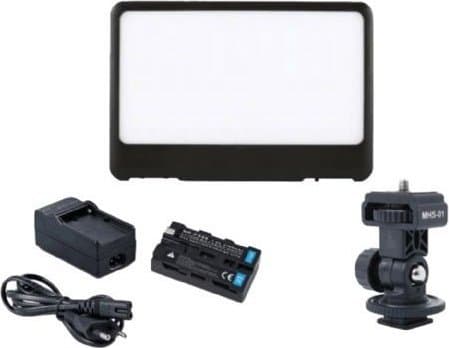 Falcon Eyes Soft LED-lampesett Dimbar DV-80SL-K2 inkl. Batteri