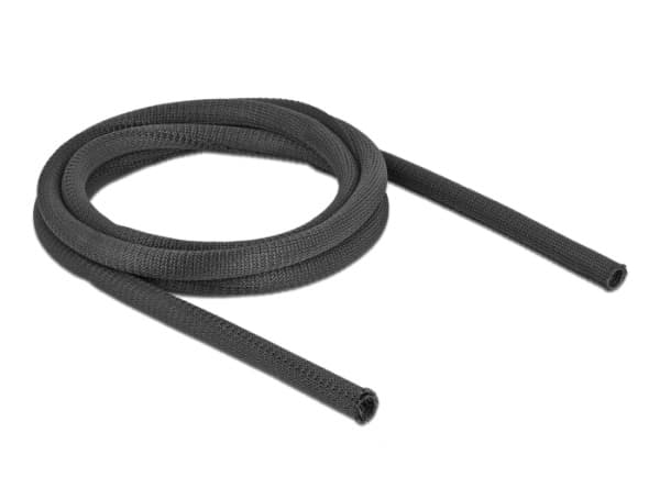 Delock - Kabelskydd - 2 m - svart