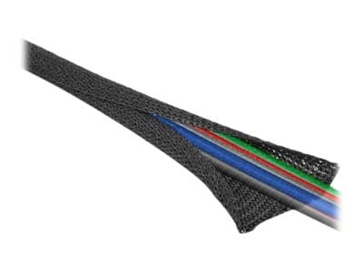 Delock - Kabelskydd - 2 m - svart