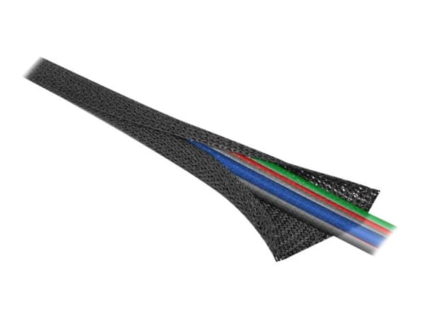 Delock - Kabelskydd - 2 m - svart