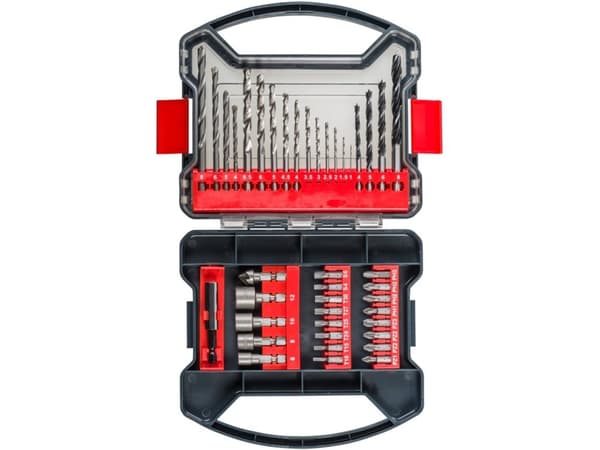 Einhell Kwb porakone ja bittipaketti kotelossa 41 osaa
