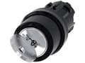 Pikkukuva 5 / 5: Siemens 3SU10004BF210AA0 3SU1000-4BF21-0AA0 Avainkytkin 1 x 90° IP66, IP67, IP69/IP69K 1 kpl 1 kpl
