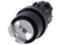 Pikkukuva 1 / 5: Siemens 3SU10004BF210AA0 3SU1000-4BF21-0AA0 Avainkytkin 1 x 90° IP66, IP67, IP69/IP69K 1 kpl 1 kpl