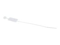 Microconnect CM1310, Koukullinen ja lenkillinen nippuside, Läpinäkyvä, 200 mm, 2,5 mm, 90 g, 100 g