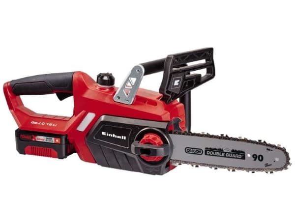 Batteridriven kedjesåg med 1 × 18 V 3,0 Ah-batteri och ladda