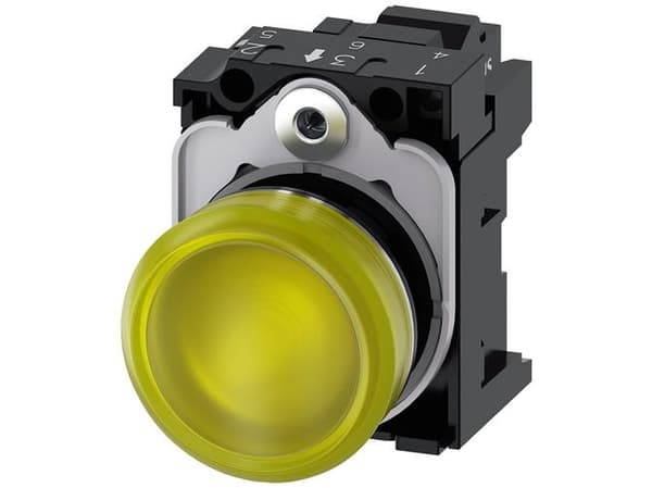 Siemens 3SU1156-6AA30-3AA0 Valoilmaisin 1 kpl