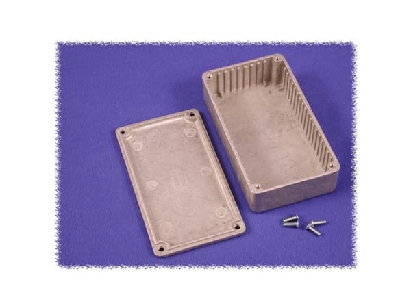 Hammond Electronics 1590SFBK Universal-kaappi 110,5 x 81,5 x 44 Alumiini Musta 1 kpl