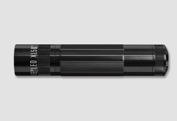 Maglite XL50-S3016, Taskulamppu otsanauhalla, Musta, Painikkeet, 1 m, IPX4, LED
