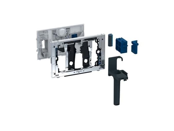 Geberit Sigma12 insertti - t. bluetabs kirkas kromi