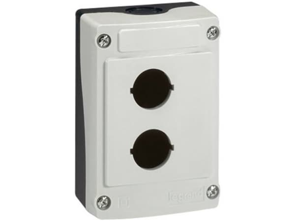 BACO LBX0200 Tomt hus 2 installationspunkter (L x B x H) 107 x 74 x 47.9 mm Grå, Sort 1 stk