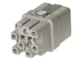 Pikkukuva 3 / 3: Harting 09 12 012 3101 Tilslutningsindsats Han® Q 12 + PE Han-Quick Lock® 1 stk 1 stk