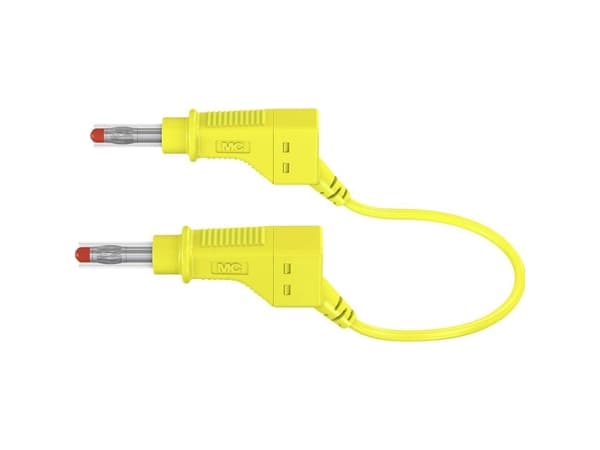 MC XZG425/SIL, Testausjohdin, Keltainen, Silikoni, 2.5 mm², CAT II, Silikoni