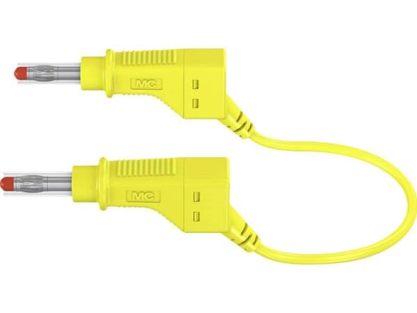 MC XZG425/SIL, Testausjohdin, Keltainen, Silikoni, 2.5 mm², CAT II, Silikoni