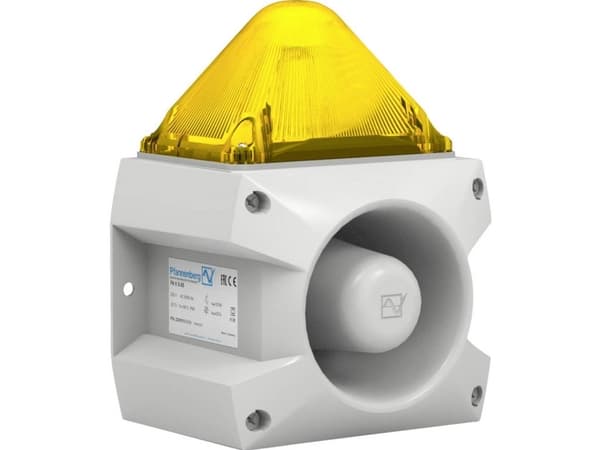 Pfannenberg Optisk-akustik signalgiver PA X 5-05 24 DC YE 7035 24 V/DC 105 dB