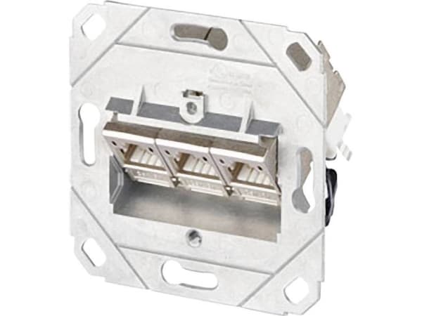 BTR NETCOM 130B12D31200-E, RJ-45, 6a, Rostfritt stål