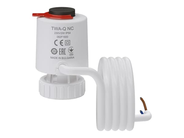 Danfoss TWA-Q - Lämpötoimilaite - kaapelointi