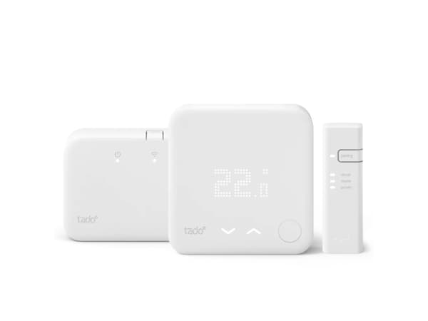 tado° Wireless Smart Thermostat - V3+ - Starter Kit - termostat - trådlös - 868 MHz - matt vit