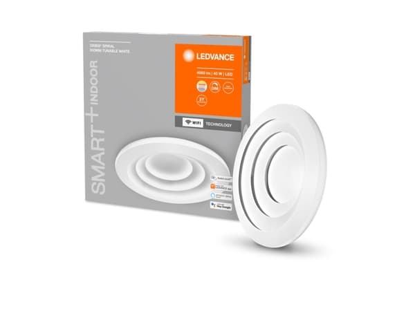 LEDVANCE SMART+, Intelligent taklampe, Hvit, Wi-Fi, 3000 K, 6500 K, 1900 lm