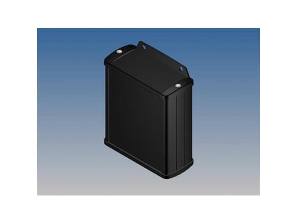 TEKO Universal-kaappi 100 x 85,8 x 36,9 Alumiini, sinkki Musta 1 kpl 1 kpl