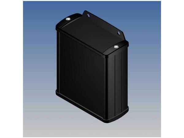 TEKO Universal-kaappi 100 x 85,8 x 36,9 Alumiini, sinkki Musta 1 kpl 1 kpl