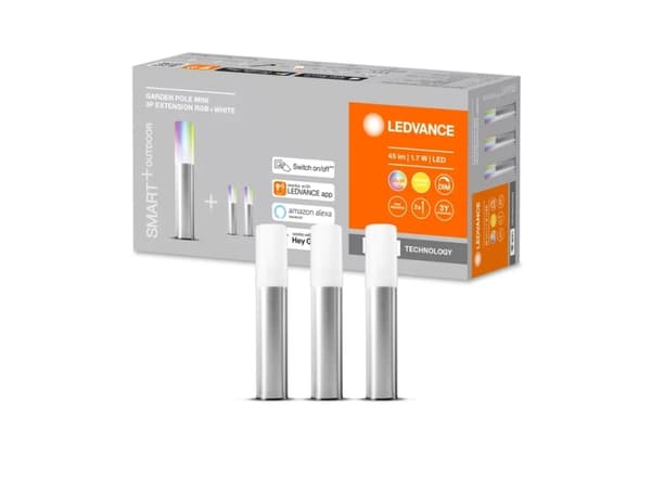 LEDVANCE SMART+, Golvbelysning för utomhusbruk, Stål, Polykarbonat, IP65, Trädgård, III