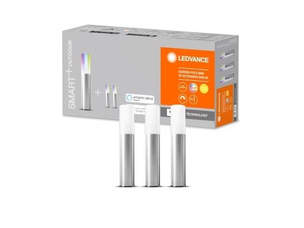 LEDVANCE SMART+, Golvbelysning för utomhusbruk, Stål, Polykarbonat, IP65, Trädgård, III