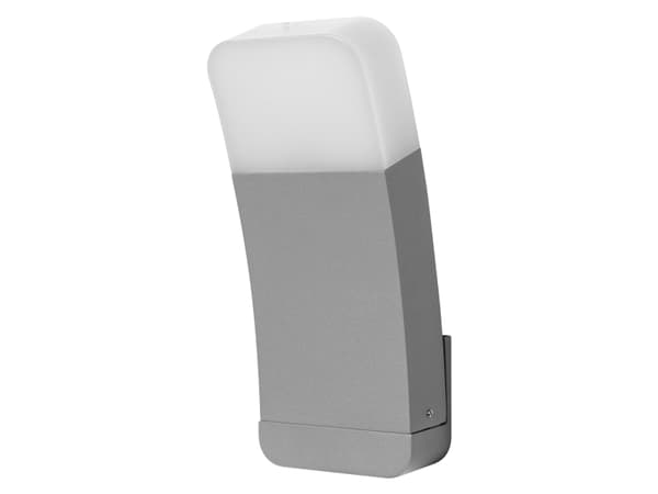 LEDVANCE 478350, Smart väggbelysning, Wi-Fi, Grå, Gjuten aluminium, Polykarbonat, 3000 K, 3000 K