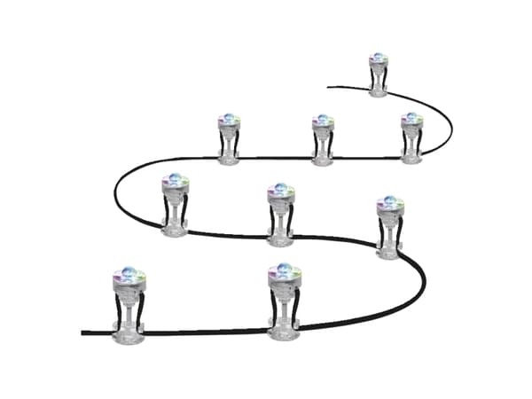 LEDVANCE SMART+, Gulvlys, Polykarbonat (PC), IP65, Hage, II, Gulvmontering