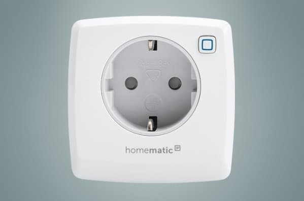 HMIP-PDT HOMEMATIC EQ-3 IP SMART STIKKONTAKT (TYPE F) - 3680W HVID Valkoinen