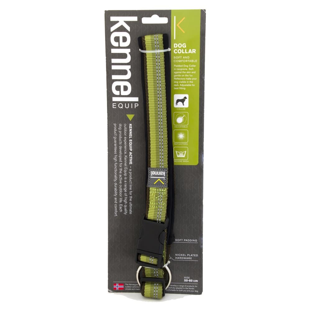 Kennel Equip Dog Collar Adjustable Active L 50-60cm