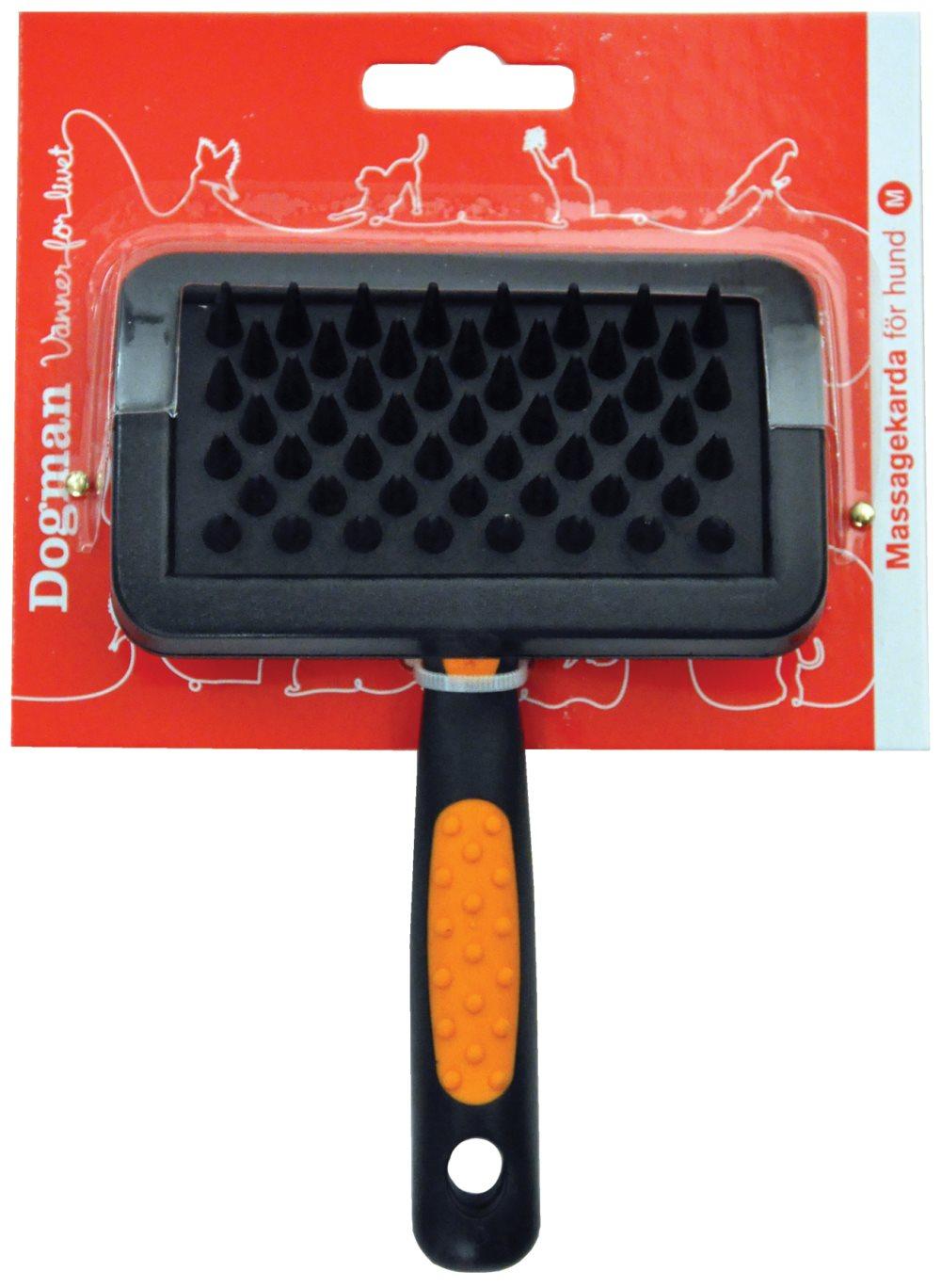 Dogman Massagekarda gumminabbar M 16cm