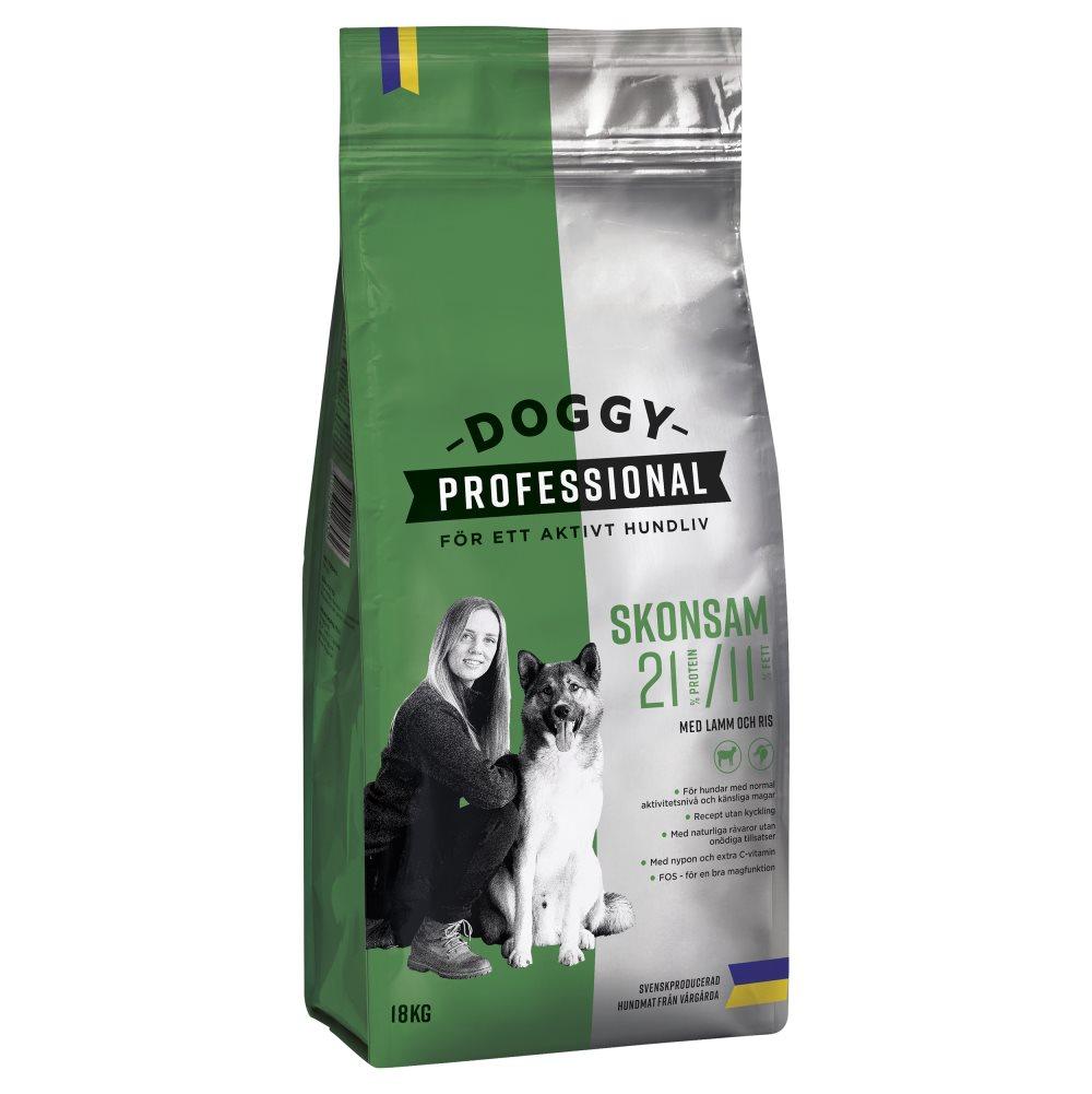 Doggy Adult Skonsam m Lamm o Ris 18kg