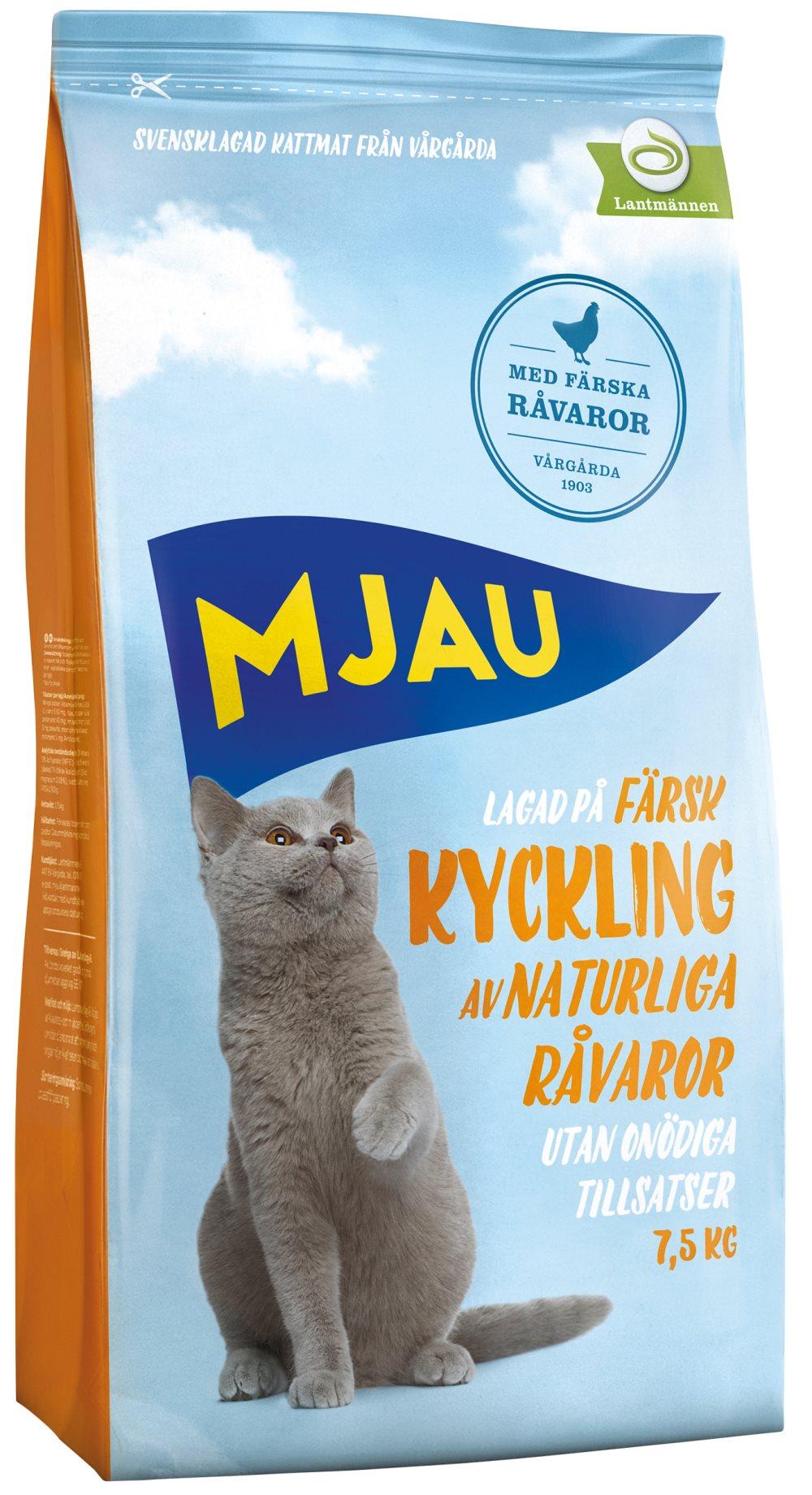 Mjau m Kyckling 7,5kg