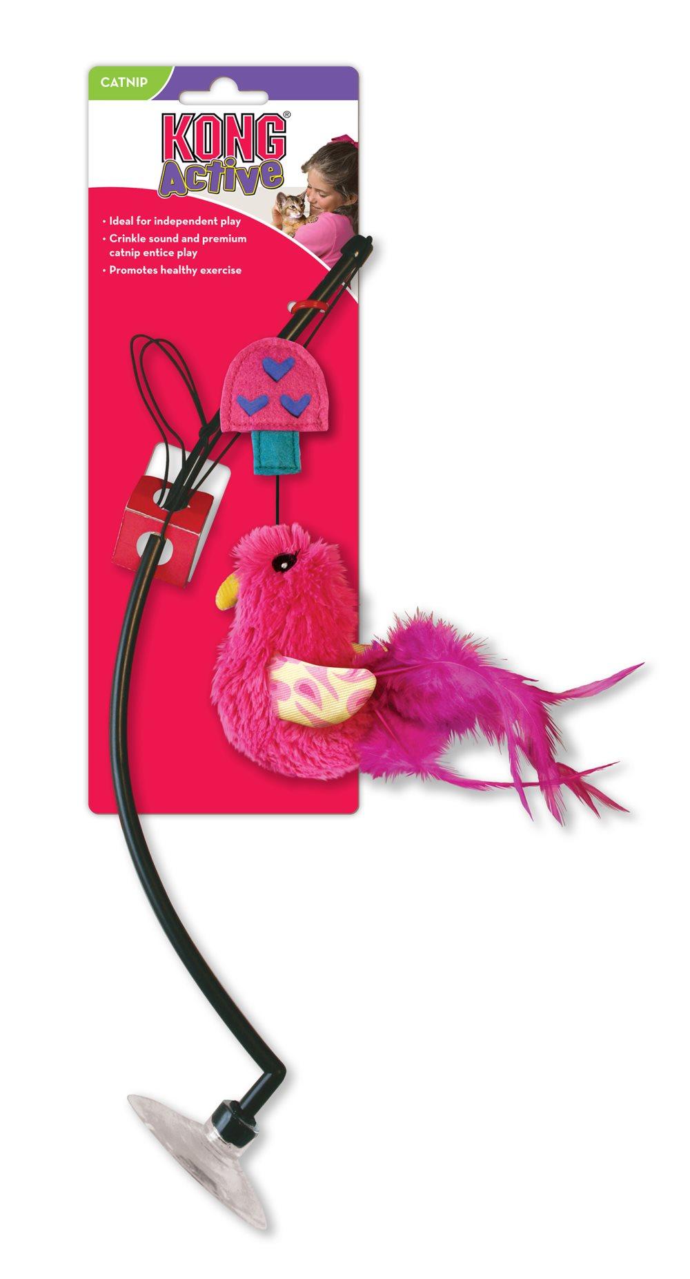 KONG Leksak Window Teaser Bird 33cm